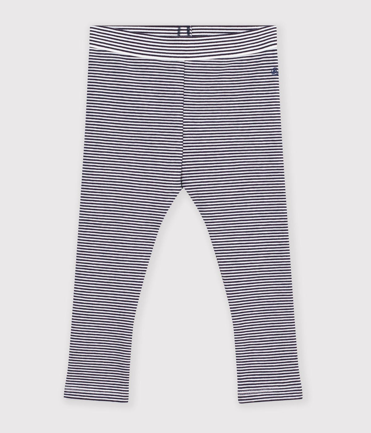 Petit Bateau Leggings in Navy Stripe
