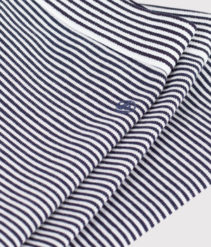 Petit Bateau Leggings in Navy Stripe