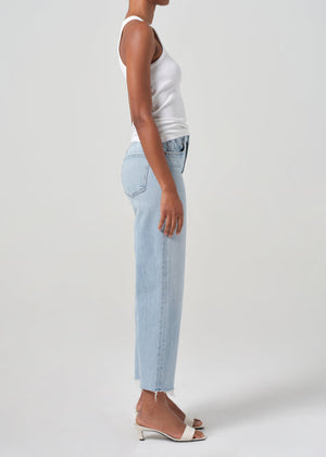 Agolde Ren High Rise Wide Leg Jean in Beam