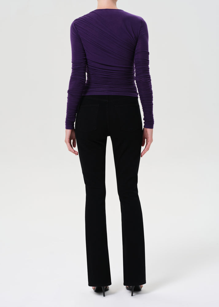 Agolde Ingram Petite 29" Split Skinny in Immersion