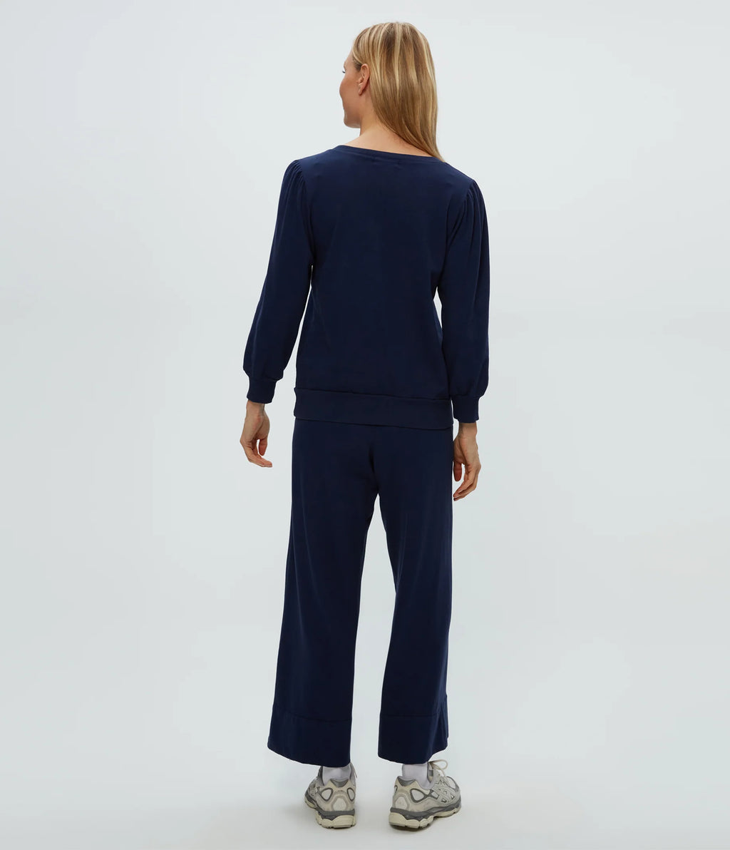 Michael Stars Sadie Drawstring Pant in Nocturnal
