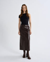Agolde Hikson Skirt in Madera