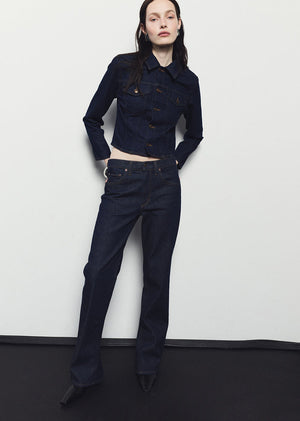 Agolde Contoured Jacket in Rinse