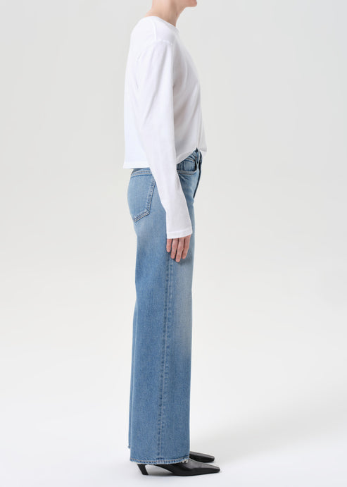 Agolde Harper Straight Jean in Forum