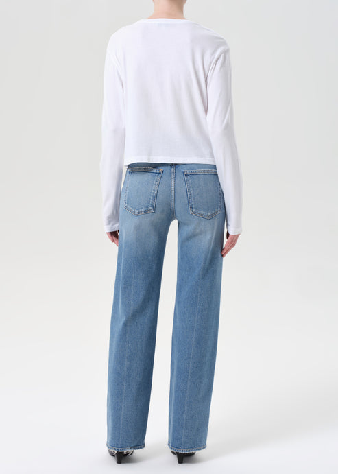 Agolde Harper Straight Jean in Forum