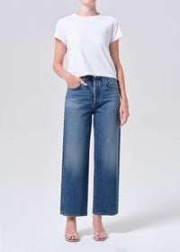 Agolde Ren High Rise Wide Leg Jean in Chapter