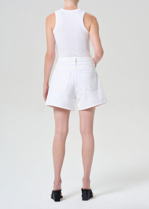 Agolde Rhoda Short in Milkshake