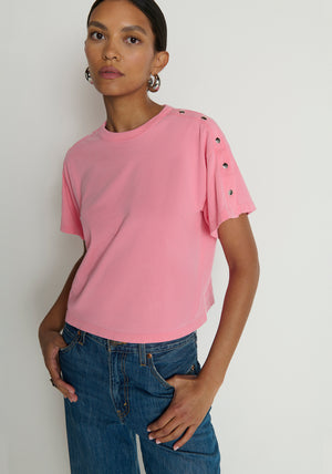 Ada Button Tee