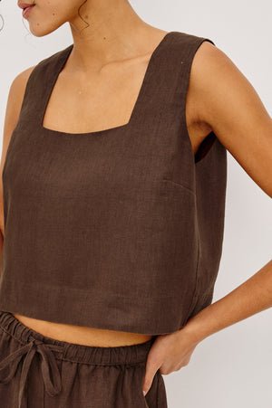 Rails Akira Top in Espresso