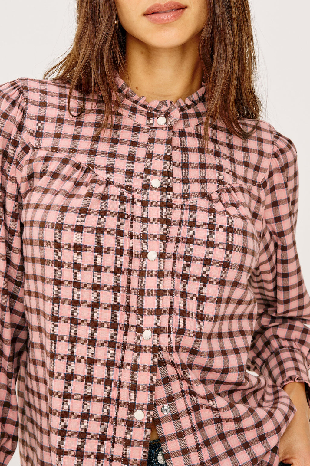 Rails Alanna Top in Garnet Rose