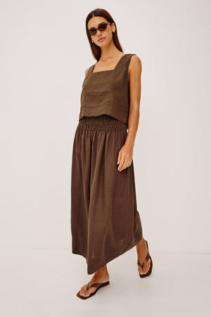 Rails Alessa Skirt in Espresso