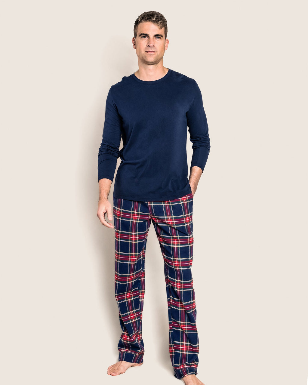 Petite Plume Men's Pajama Pants in Windsor Tartan