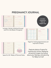 Studio Oh! Bump for Joy: A Pregnancy Journal in Pink