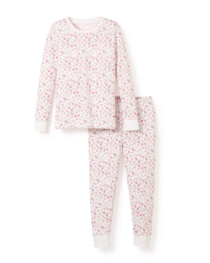 Petite Plume Tight Fit Pajamas in Dorset Floral