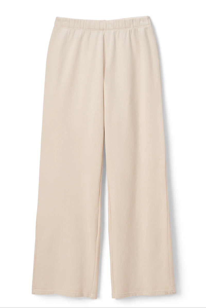 perfectwhitetee Nora French Terry Pant in Sugar