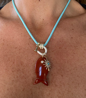 Forever Blythe Signature Fish Pendant Necklaces