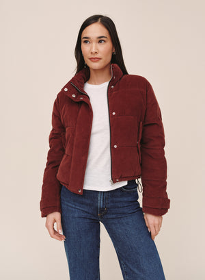 B20235-L88-300 - FUNNEL NECK PUFFER JACKET