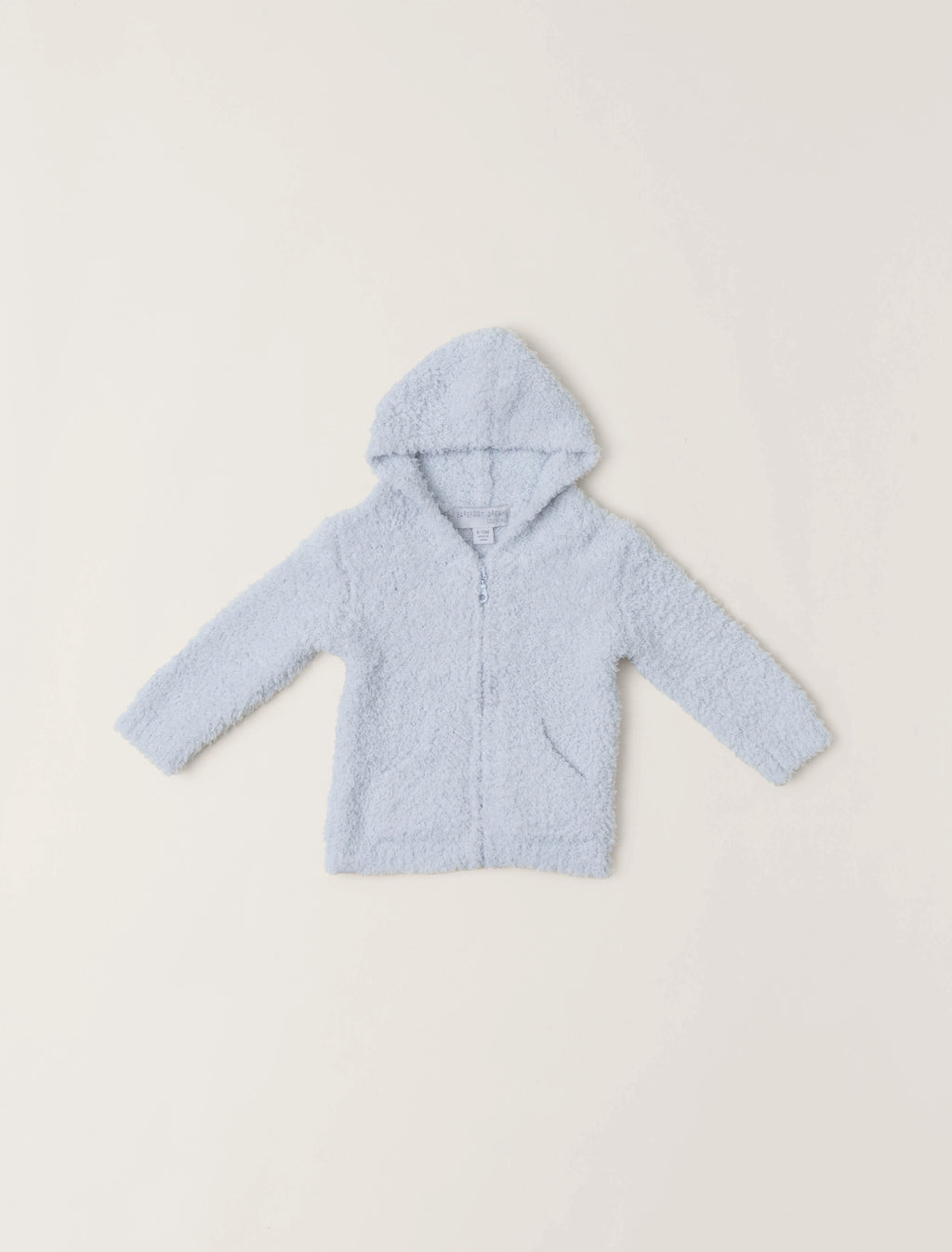 Barefoot Dreams CozyChic Infant Hoodie in Blue