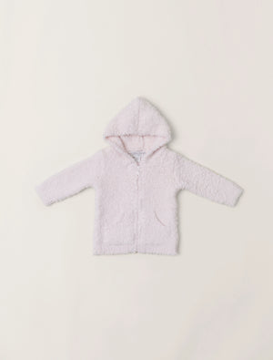 Barefoot Dreams CozyChic Infant Hoodie in Pink