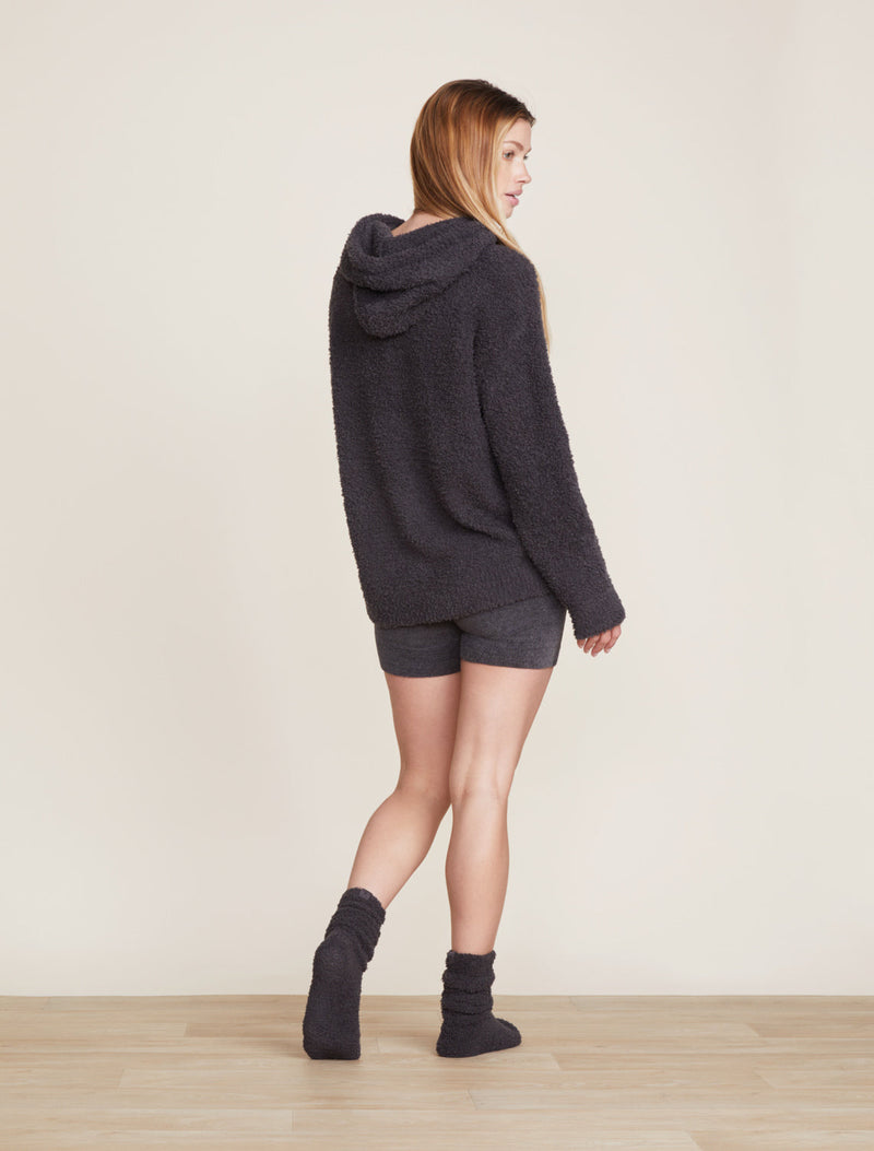Barefoot Dreams CozyChic Teddy Pullover in Carbon