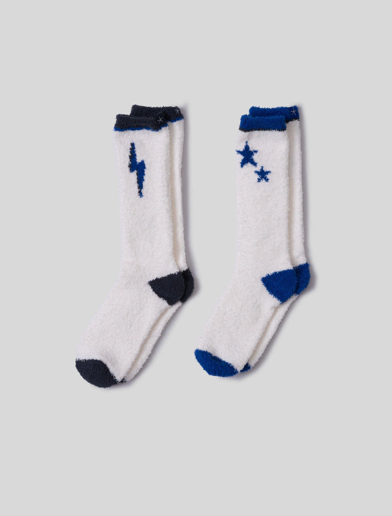 Barefoot CozyChic Youth Space Adventure Sock Set