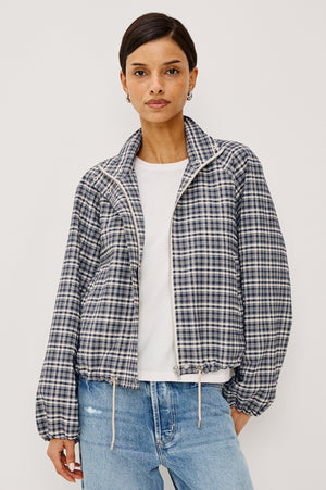 Rails Blake Jacket in Mini Check