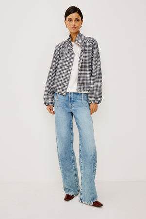 Rails Blake Jacket in Mini Check