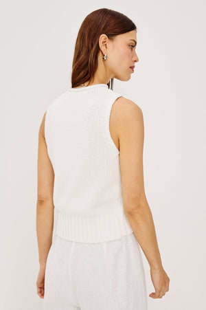 Rails Bondi Sweater Top in White