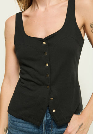 Nation Brya Top in Black