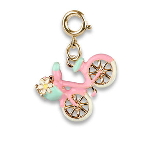 Charm It! Gold Bicycle Charm