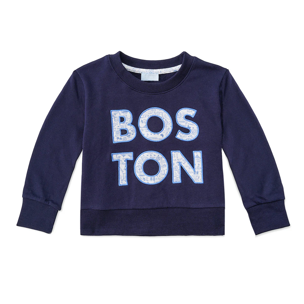 Joy Street Kids Boston Sweatshirt in Navy