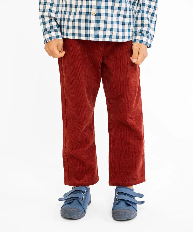 Oso & Me Bowie Corduroy Pant in Copper