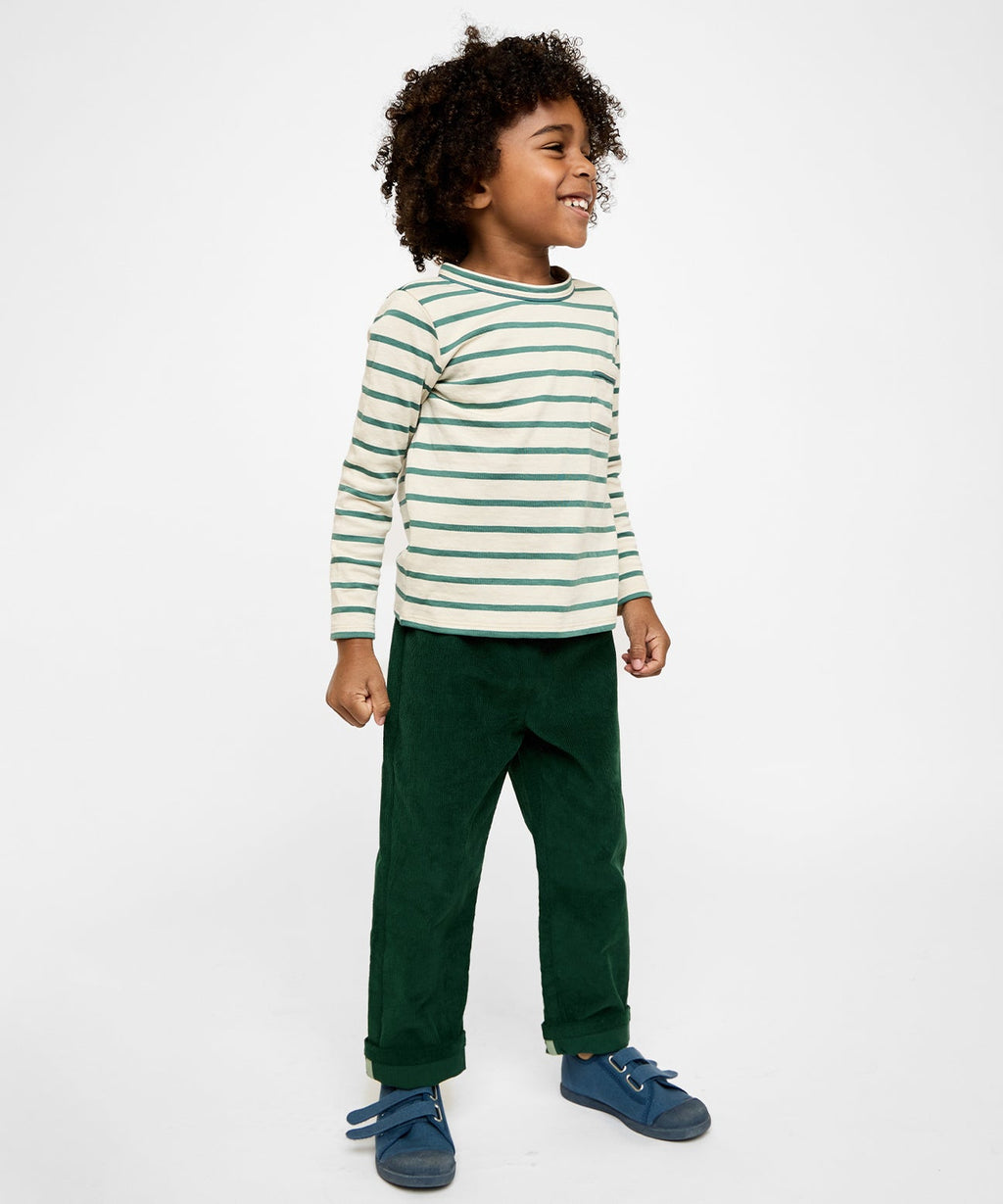 Oso & Me Bowie Corduroy Pant in Forest
