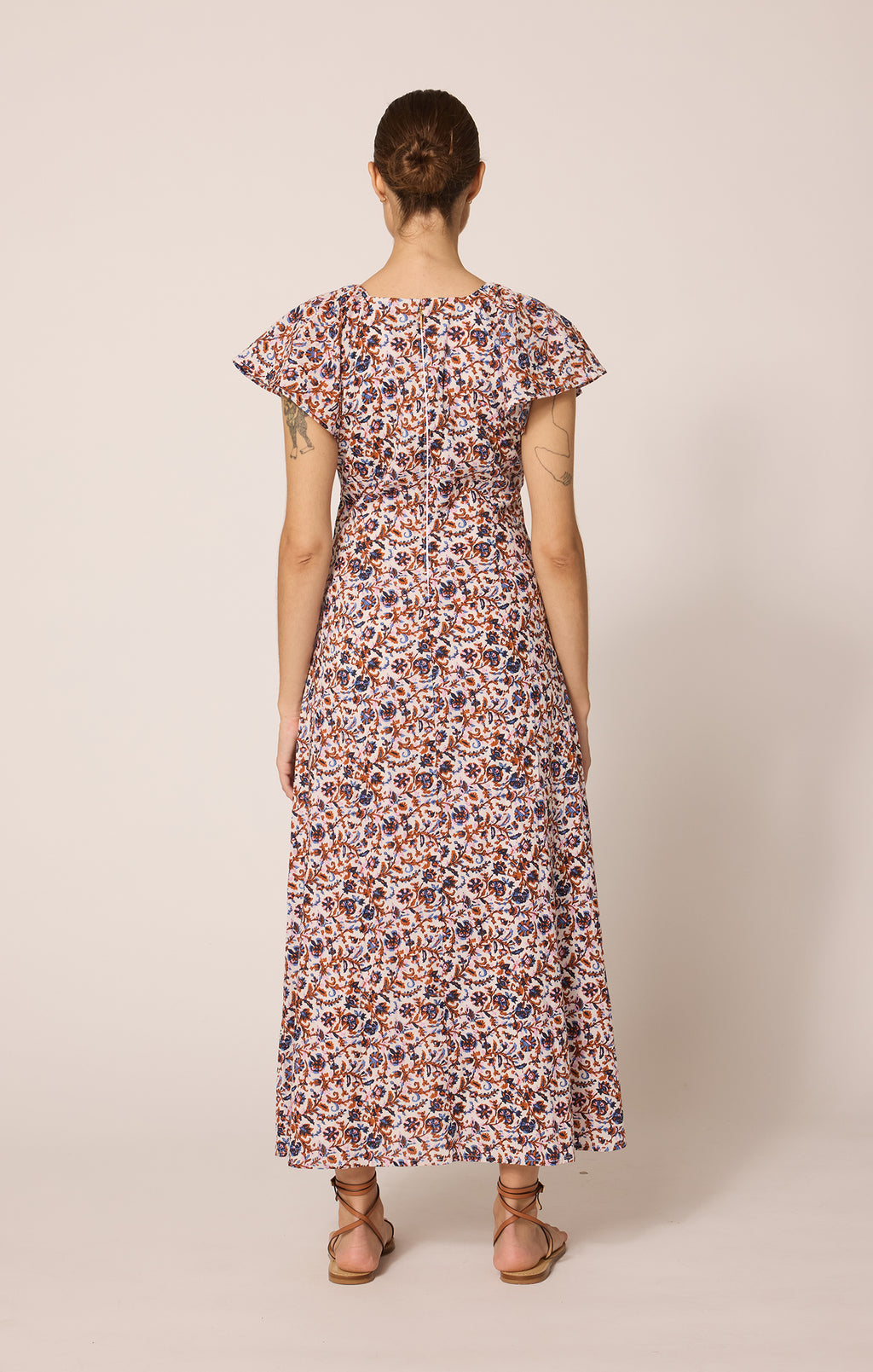 Cleobella Briar Ankle Dress in Belucci Print