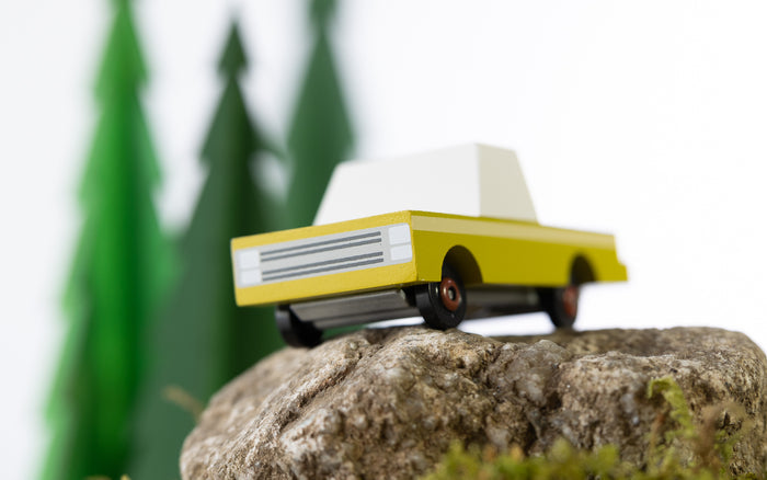 Candylab Toys Coyote Yellow Pick Up Truck