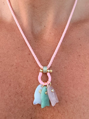Forever Blythe Three Little Fish Necklace - Assorted