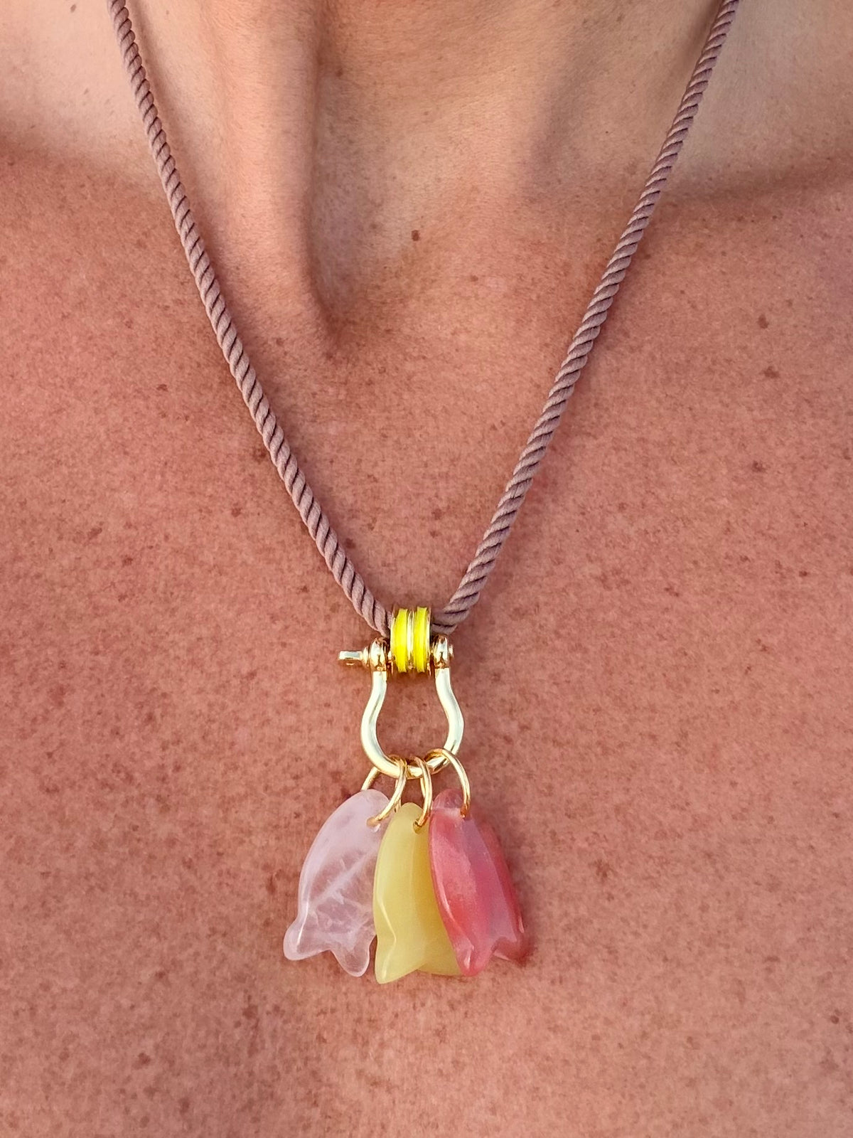 Forever Blythe Three Little Fish Necklace - Assorted