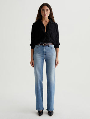 AG Kora High rise Wide Leg Jean in Momento