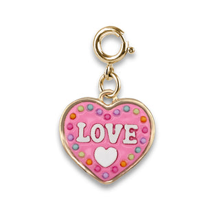Charm It! Gold Love Sugar Cookie Charm