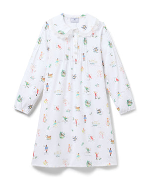 Petite Plume Twill Lola Nightgown In 12 Days Of Christmas