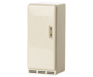 Maileg Mouse Metal Refrigerator in Off-White