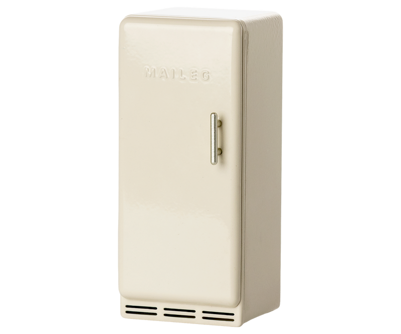 Maileg Mouse Metal Refrigerator in Off-White