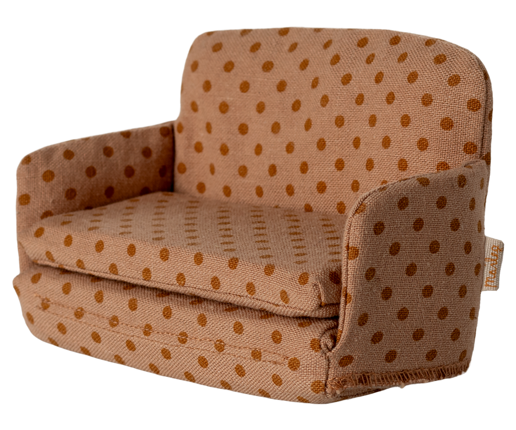 Maileg Mouse Sofa Bed in Polka Dots