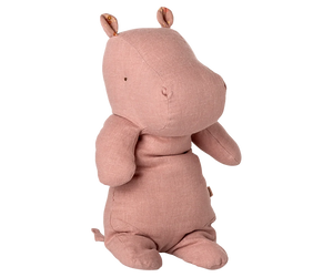 Maileg Safari Friends Medium Hippo in Rose