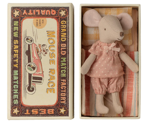 Maileg Big Sister Mouse in a Matchbox