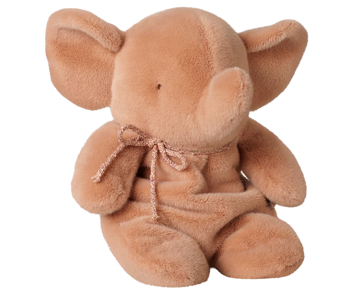 Maileg Medium Plush Elephant in Vintage Rose
