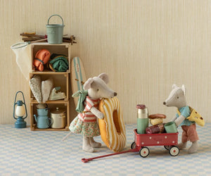 Maileg Wagon for Mice in Red