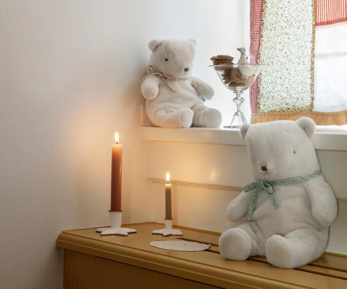 Maileg Medium Plush Teddy Bear in Off White