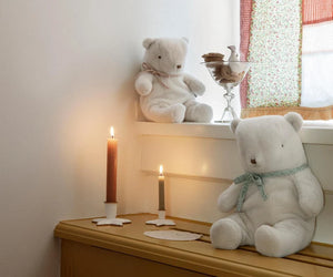 Maileg Medium Plush Teddy Bear in Off White