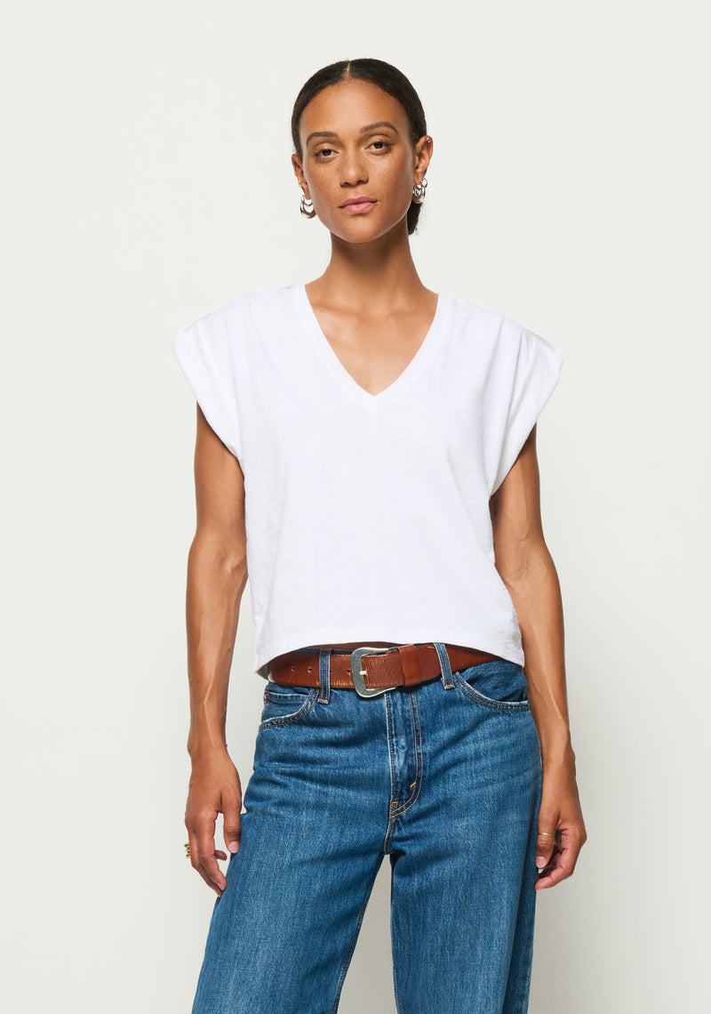 Nation Ltd Cooper Tank in Optic White